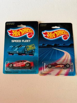 Vintage Hot Wheels Speed Fleet Thunderbird Stocker - Thunderstreak Lot of 2 Z25-