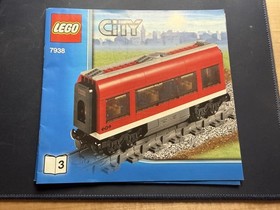 Assorted Lot of 10 LEGO Manuals CITY/Trains from 8404/7939/7938/7937/7897