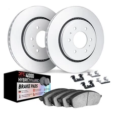 For Chevy Trailblazer 02-09 Brake Kit DFC Geospec Plain Rear Brake Kit w 4000