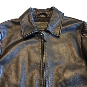 Vintage Banana Republic Leather Jacket | eBay