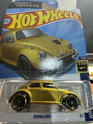 HOT WHEELS TRANS FORMERS GOLD BUMBLEBEE-NEW CONDITION