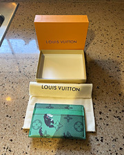 Louis Vuitton Green Credit Card Holder