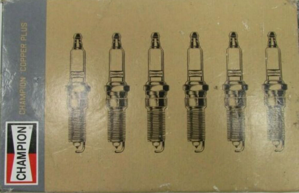 6 PACK Champion QL77CC Boat Engine Spark Plug  941M Mercury 3.0L 200-225-250
