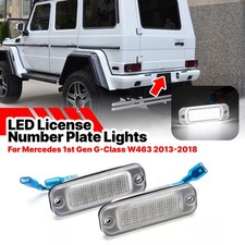 2X Kennzeichenbeleuchtung Nummernschild für Mercedes G-Klasse W463 2013-2018 2X Kennzeichenbeleuchtung Nummernschild für Mercedes G-Klasse W463 2013-2018