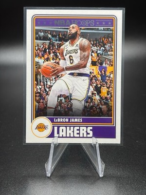 Panini 2024-25 NBA Hoops LeBron James #18 Los Angeles Lakers Basketball Card