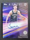2025 Topps Midnight Basketball Summer Solstice Ben Saraf #RHS-BS