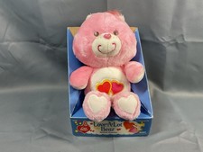 1983 Kenner Care Bears Love A Lot Bear Plush With Original Box