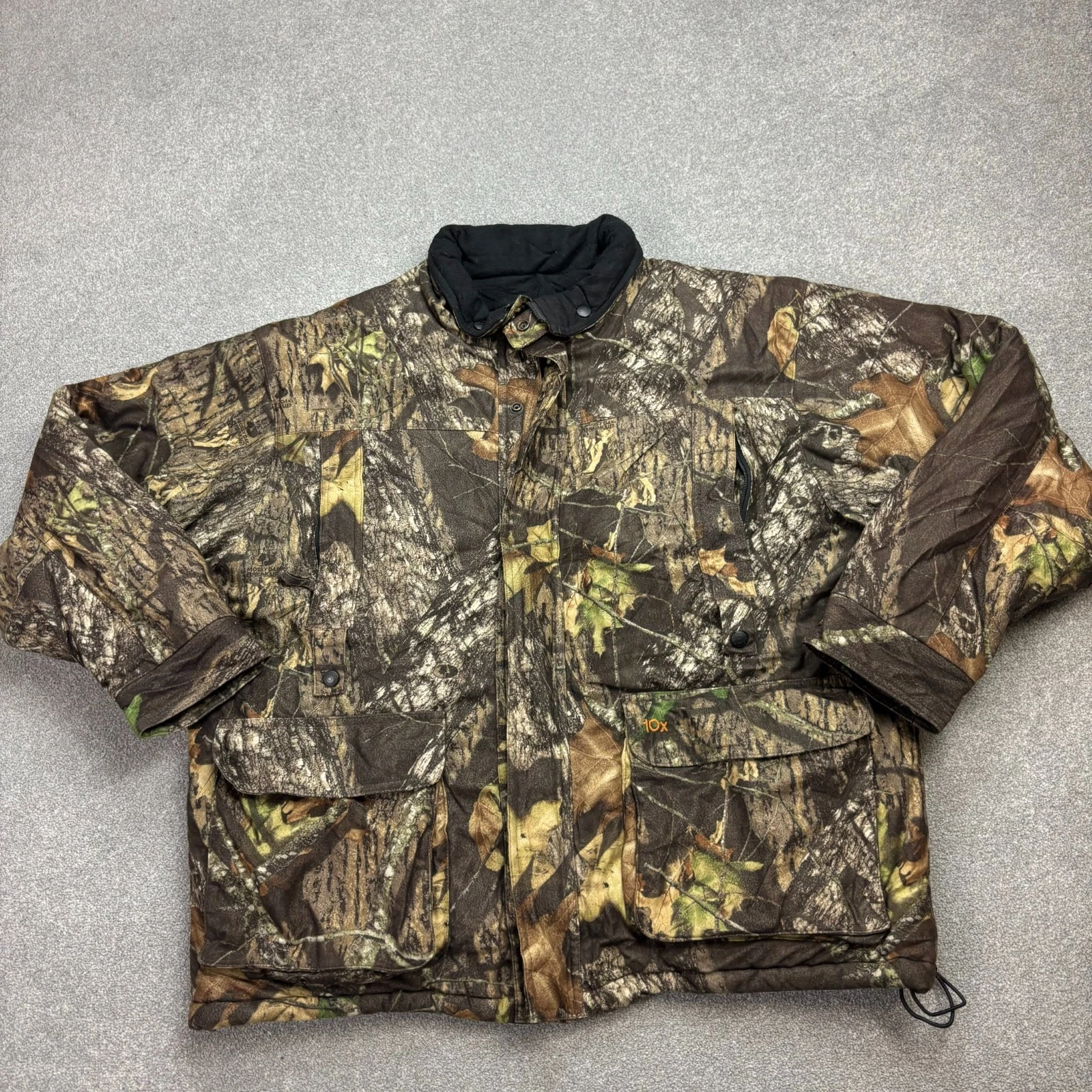 RealTree Jacket Adult Large Brown Workwear Camo Hunting Insulated Lined Coat Men
