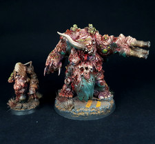 Forge World Nurgle Daemon Prince and Herald Painted