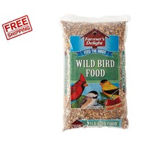 10-Pound Farmer's Delight Wild Bird Food with Cherry Flavor - Nutritional Mix