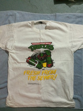 Authentic, Vintage, Unworn 1989 Teenage Mutant Ninja Turtles Promo Tshirt