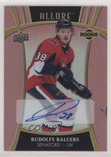 2019 Upper Deck Allure Rookies Pink Diamond 48/59 Rudolfs Balcers #111 Auto 4fl