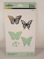 Spellbinders Glimmer Hot Foil Glimmering Butterflies GLP-141