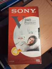 Sony V Premium 240min VHS   x5