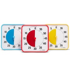 Time Timer 8 Inch Learning Center Classroom Set   60 Minute Visual Timer for ...