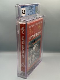 Atari 2600 Super Breakout - CGC Graded 9.8A++ Mint - Highest Grade - Sealed