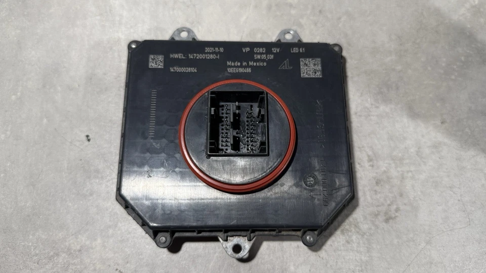 OEM AL Dodge RAM 1500 LED 6.1 Headlight Ballast Module 1472001280-I 147000028104 - Image 4 of 4