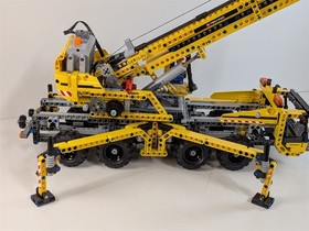 LEGO Technic 8053 Mobile Crane Complete w/ Instructions & 8293 Power Functions
