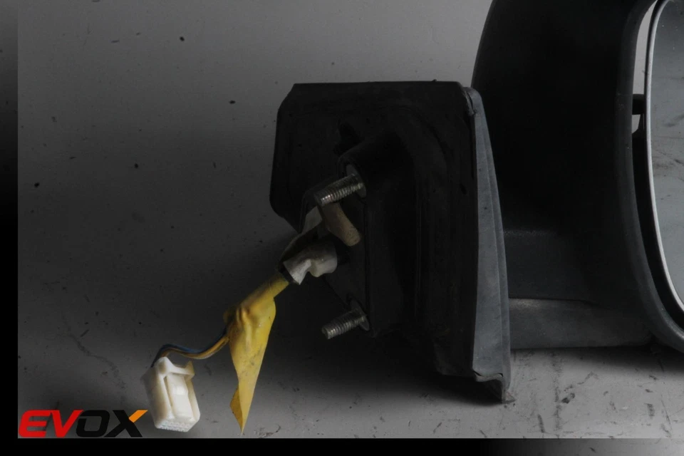 2008-2015 LANCER EVOLUTION X EVO 10 PASSAGEIRO ESPELHO DE VISÃO LATERAL DIREITO FABRICANTE DE EQUIPAMENTO ORIGINAL BRANCO - Imagem 2 de 4