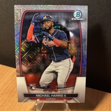 2023 Bowman - Michael Harris II #76 Chrome Mojo Refractor (RC)