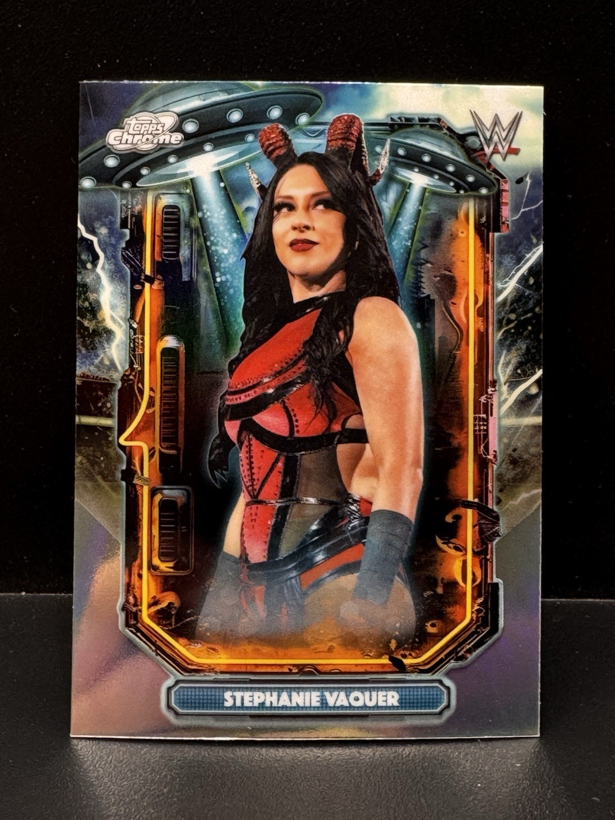 2026 Topps Chrome Cosmic WWE Stephanie Vaquer Extraterrestrial Talent #ET-19