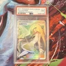 2017 Pokemon Crimson Invasion Lusamine Full Art #110 PSA 9 Ultra Rare Holo