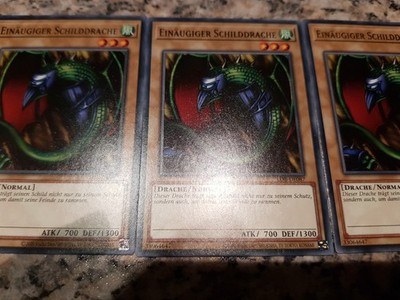 Yu-Gi-Oh!  3 × Einäugiger Schilddrache Legend Of Blue Eyes NM