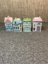 Lenox Spice Village Jar and Lid Sets, 1989 Fi...
