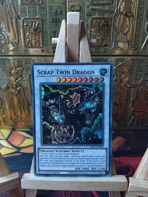 Scrap Twin Dragon KICO-EN038 Super Rare Englisch ,Mint,1st