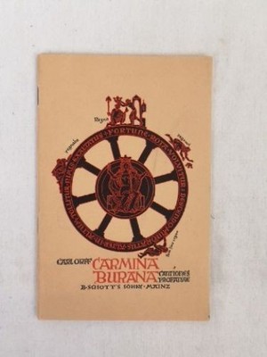 Carmina Burana.  Lieder aus der Benediktbeurer Handschrift. Weltliche Gesänge fü