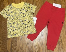 POLO RALPH LAUREN AUTHENTIC BABY BOYS BRAND NEW ORIGINAL 2Pc SET Size 24M, NWT