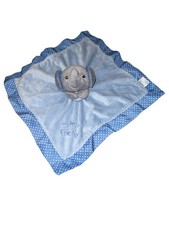 Garanimals Elephant Plush My Best Friend Lovey Security Blanket Blue 13  