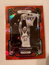 2024-25 Panini Prizm Draft Picks - Patrick Ewing #20 Red Ice Prizm