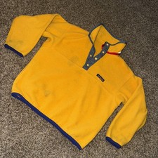 AUTHENTIC CLASSIC PATAGONIA FLEECE JACKET SWEATER COAT KIDS YOUTH SIZE M AGE 10