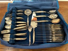MCM 1847 Rogers Bros IS FLAIR Silverware Assorted 73 PCS See List