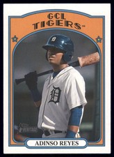 2021 Topps Heritage Minor League Adinso Reyes GCL Tigers #62