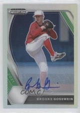 2021 Panini Prizm Draft Picks Silver Brooks Gosswein #PDP124 Auto 4z8