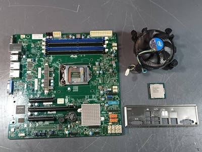 SUPERMICRO X11SSL-F FCLGA1151 DDR4 Intel  C232 chipset Micro-ATX Motherboard