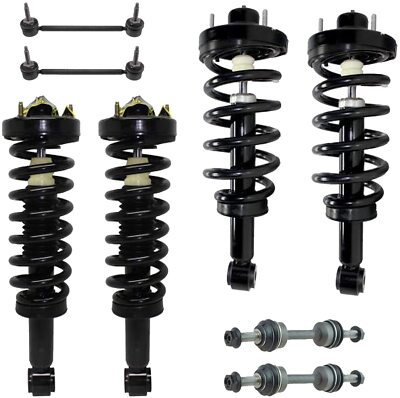 Ford Expedition Navigator Struts Assembly + Sway Bar Links Fits All Front & Rear