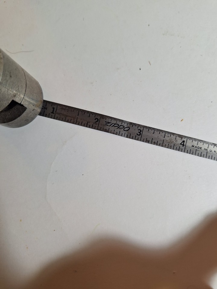 Vintage ZIPPO TAPE MEASURE 6 foot Engraved advertising VGC eBay