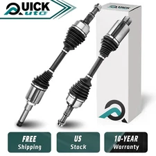 Pair 2.4L Front CV Axle Shaft Assembly for GMC Terrain Chevy Equinox Assembly