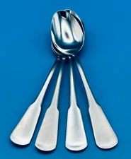 4 Oneida MINUTE MAN Teaspoons 6" Stainless Flatware Silverware SSS