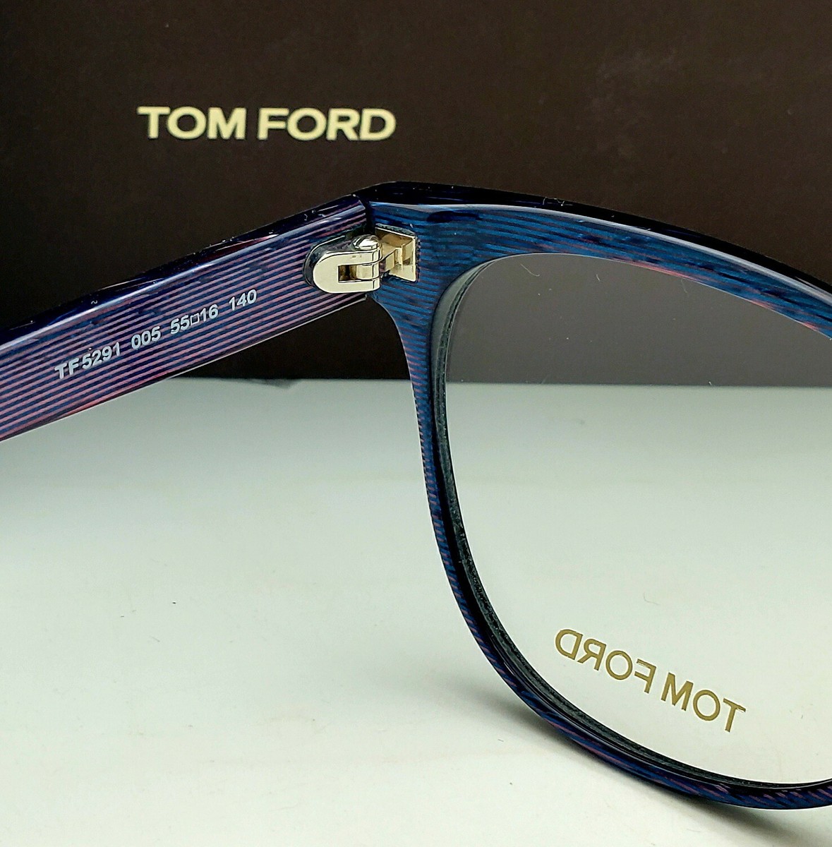 Tom Ford TF5291 005 Eyeglass Frames Black Cat Eye 55□16 140 Italy Tom Ford TF5291 005 Women main image 4