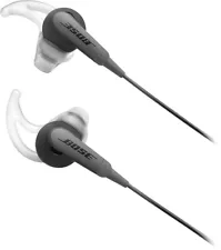 Bose SoundSport Wired 3.5mm Jack In Ear Earphones Earbuds - Charcoal-Black