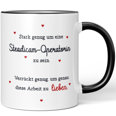 Stark genug um Steadicam-Operatorin zu sein. Verrückt, Arbeit lieben 10006140930