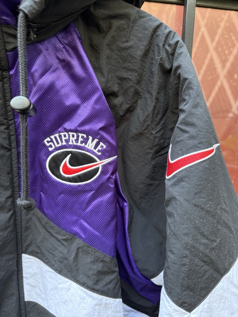 Supreme Nike Hooded Sport Jacket Purple | eBay