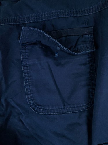 Tommy Hilfiger Pants Womens Size 14 Blue Flat Front Cargo Ladies * - 第 8/9 張圖片