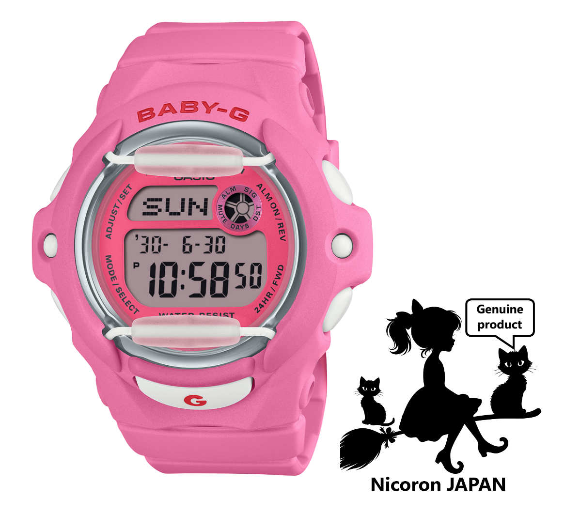 CASIO G-SHOCK BABY-G Women's Watch BG-169CH-4JF Pink cute kawaii