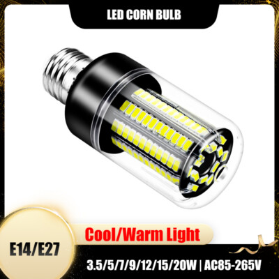 E14/E27 LED Corn Bulb 3.5W - 20W Cool/Warm Light | Energy Saving Light Bulbs