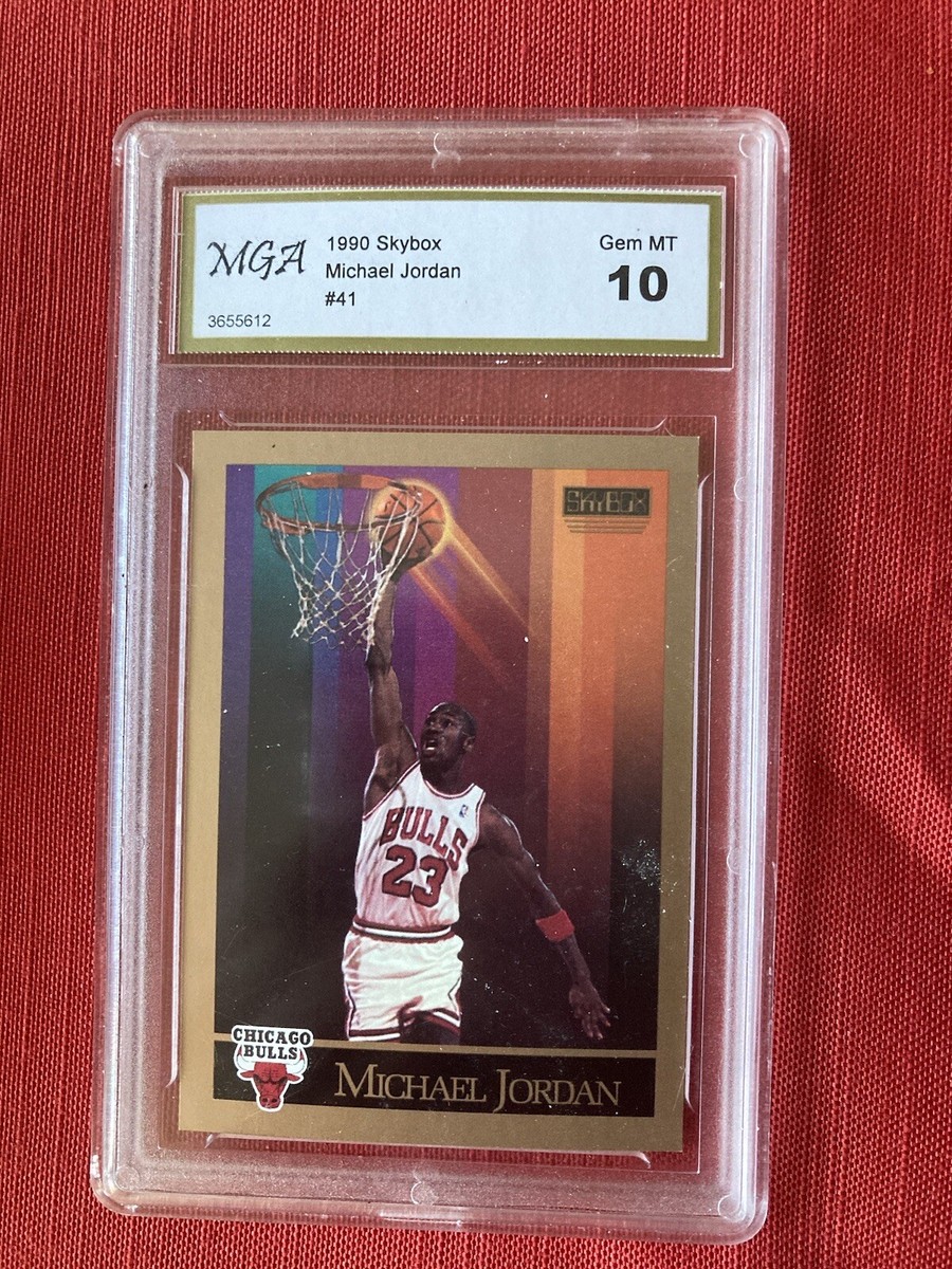 1990 SKYBOX #41 MICHAEL JORDAN PSA 10 Gem Mint 10 Equivalent | eBay